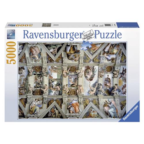 Ravensburger puzzel De Sixtijnse Kapel - Legpuzzel - 5000 stukjes