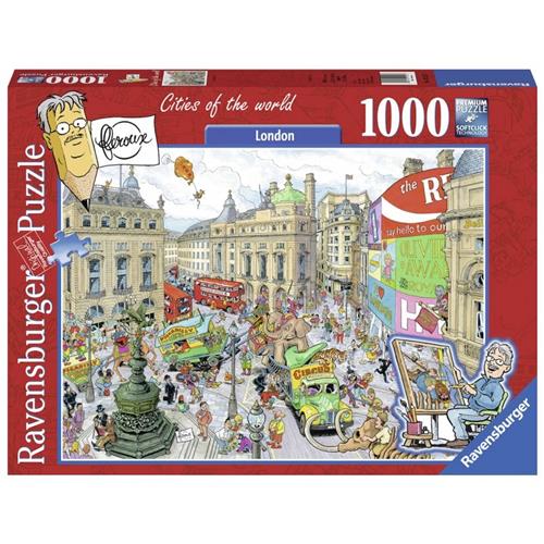 Ravensburger puzzel Fleroux London - Legpuzzel - 1000 stukjes