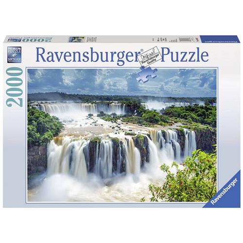 Ravensburger puzzel Watervallen Iguazu, BraziliÃ« - Legpuzzel - 2000 stukjes