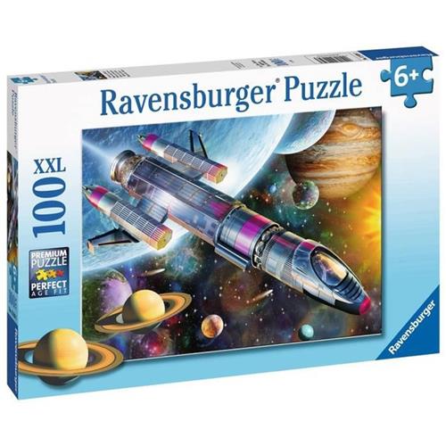 Ravensburger puzzel Missie in de ruimte - Legpuzzel - 100 stukjes