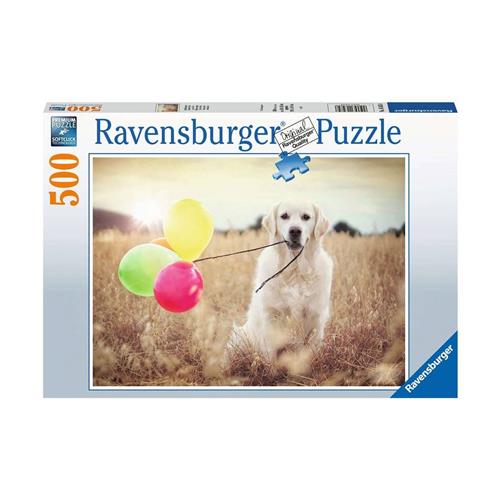 Ravensburger puzzel Ballonnen feestje - Legpuzzel - 500 stukjes