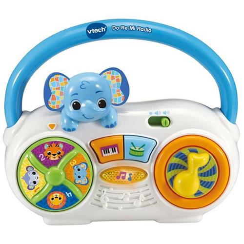 VTech Dierenvriendjes Do-Re-Mi Radio - Interactief Speelgoed - Educatief Babyspeelgoed - Baby Muziek Radio - Vanaf 6 tot 36 Maanden