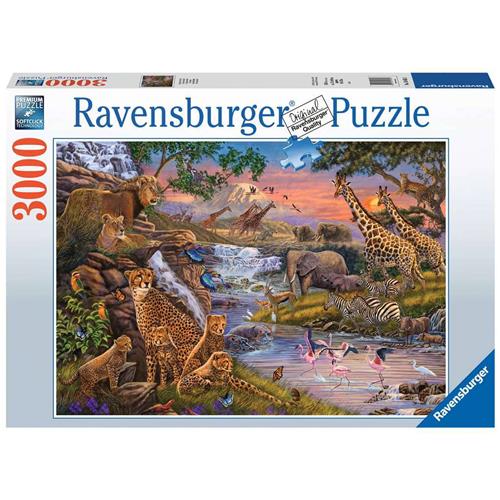 Ravensburger puzzel Dierenwereld - Legpuzzel - 3000 stukjes