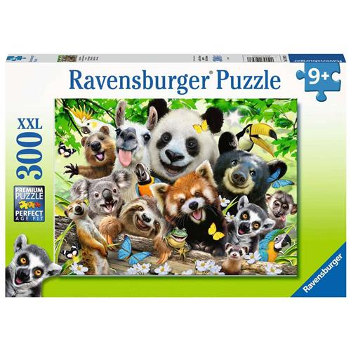 Ravensburger puzzel Wildlife selfie - legpuzzel - 300 stukjes
