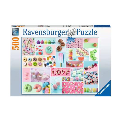 Ravensburger puzzel Zoete verleiding - Legpuzzel - 500 stukjes