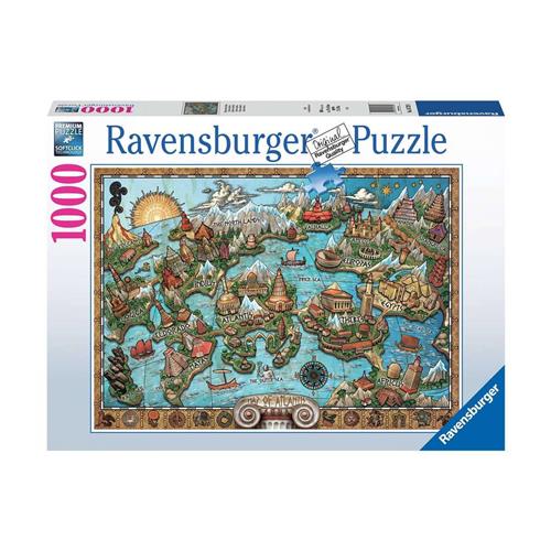 Ravensburger puzzel Geheimzinnig Atlantis - Legpuzzel - 1000 stukjes