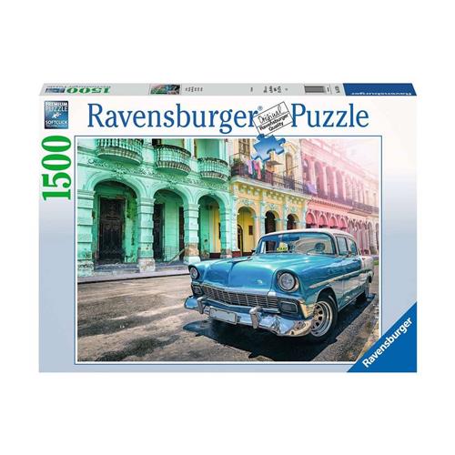 Ravensburger puzzel Cuba Cars - Legpuzzel - 1500 stukjes
