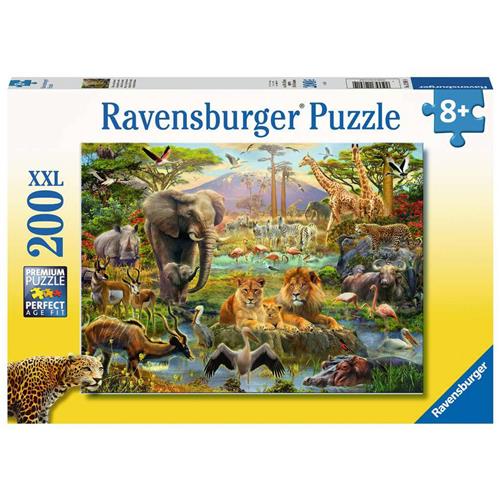 Ravensburger puzzel Dieren van de savanne - legpuzzel - 200 stukjes