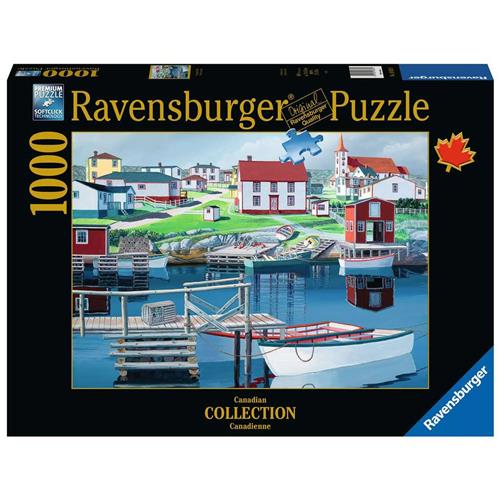 Ravensburger puzzel Canadian Collection Haven in Greenspond - Legpuzzel - 1000 stukjes