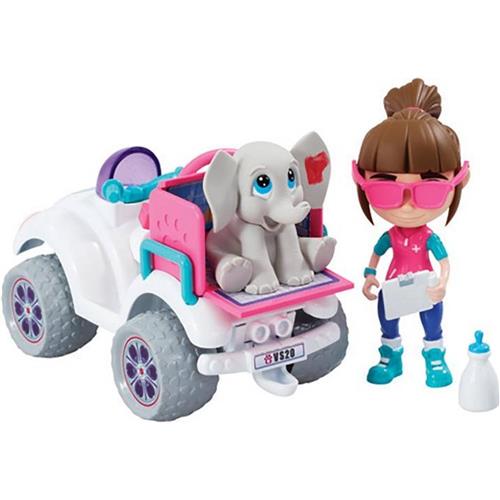 Vet Squad Voertuig Set - Quad bike & Ava - Speelset - Goliath