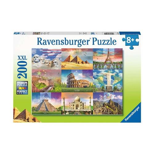 Ravensburger puzzel Monuments of the World - legpuzzel - 200 stukjes