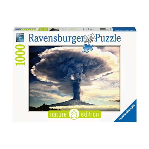 Ravensburger puzzel Vulkaan Etna - legpuzzel - 1000 stukjes