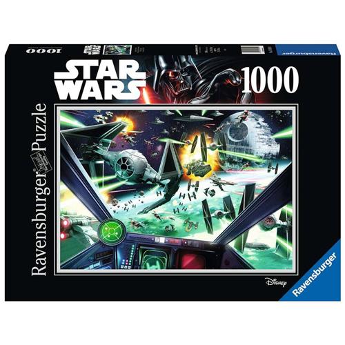 Ravensburger puzzel Disney Star Wars X Wing Cockpit - Legpuzzel - 1000 stukjes