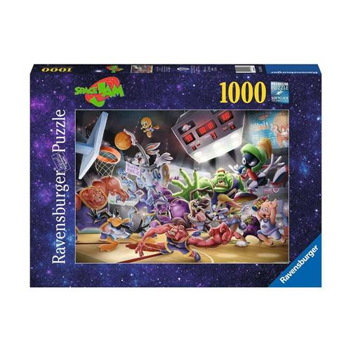 Ravensburger puzzel Space Jam Final Dunk - Legpuzzel - 1000 stukjes