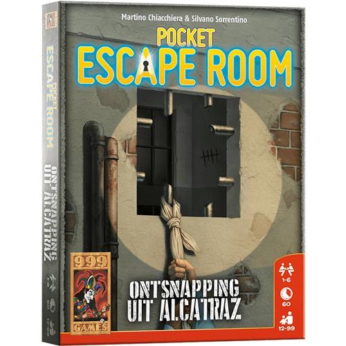 Pocket Escape Room: Ontsnapping uit Alcatraz Breinbreker