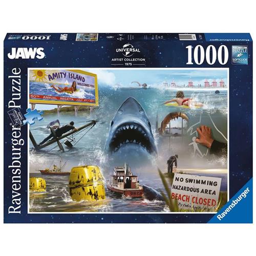 Ravensburger puzzel Jaws - Legpuzzel - 1000 stukjes