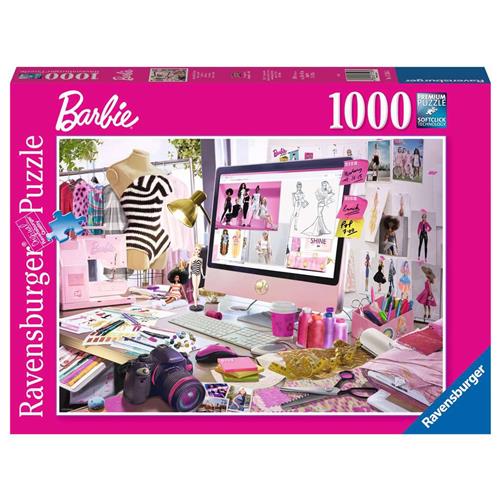 Ravensburger puzzel Barbie, Mode-icoon - Legpuzzel - 1000 stukjes