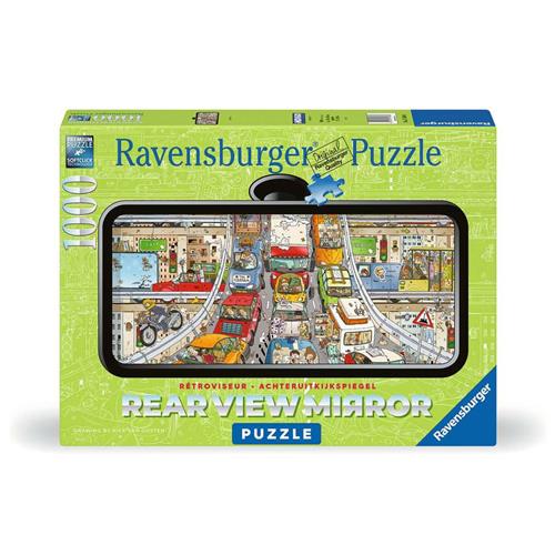 Ravensburger Rear view mirror Puzzle Verkeerschaos - Legpuzzel - 1000 stukjes