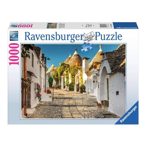 Ravensburger puzzel Italian landscapes: Alberobello - Legpuzzel - 1000 stukjes