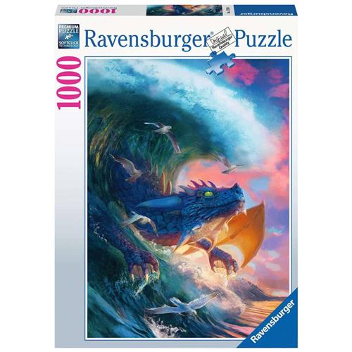 Ravensburger puzzel Draken race - Legpuzzel - 1000 stukjes