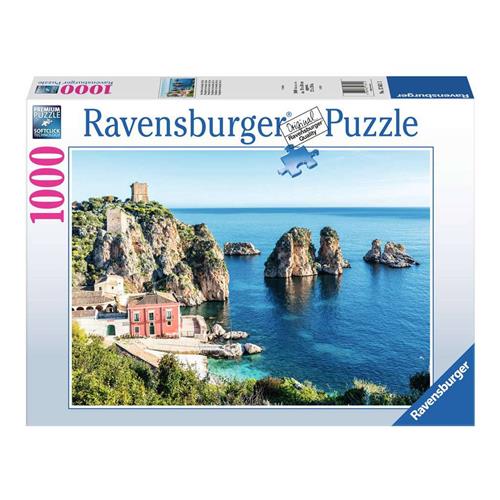 Ravensburger puzzel Italian landscapes: Sicily 2 - Legpuzzel - 1000 stukjes