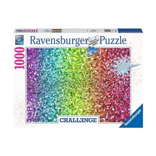 Ravensburger puzzel Glitter - Legpuzzel - 1000 stukjes Challenge