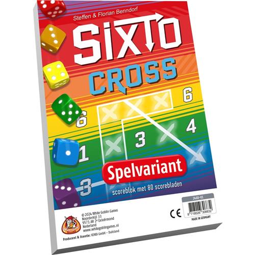 White Goblin Games - Sixto: Cross - Uitbreiding - Scorebladen