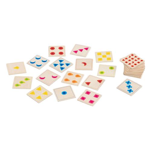 Goki Houten Kleuren en Vormenspel, 30dlg.