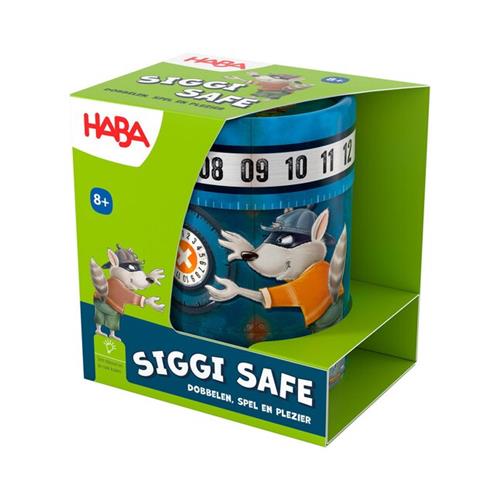 Haba !!! Spel - Dobbelbeker - Siggi Safe (Nederlands) = Duits 2010899001 - Frans 2010899002.