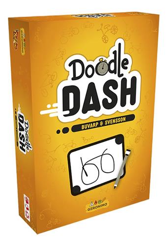 Geronimo Games - Doodle Dash - Tekenspel - Wedstrijdspel - 3-7 spelers - Vanaf 10 jaar