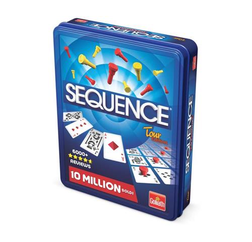 Sequence Travel (in Tin) - Bordspel - Reiseditie