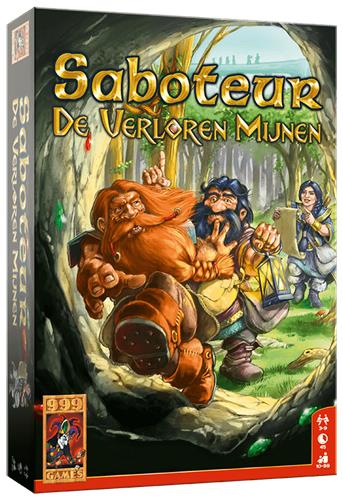 Saboteur: De Verloren Mijnen Bordspel