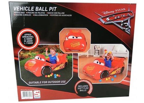 Disney Ballenbak Cars Junior 110 X 60 X 50 Cm Rood 11-delig