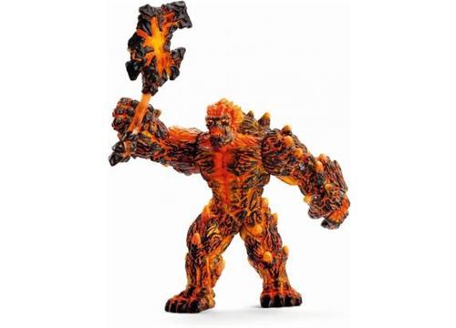 Schleich Eldrador Creatures - Lavagolem met wapen - Speelfiguur - Kinderspeelgoed voor Jongens en Meisjes - 7 tot 12 jaar