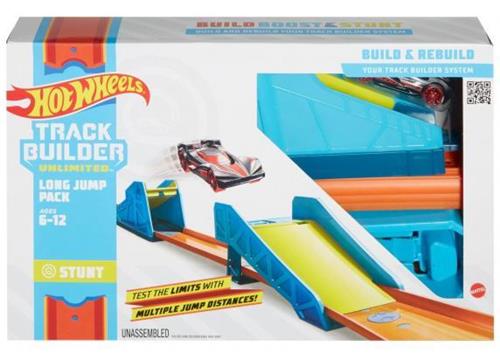 Hot Wheels Track Builder Mega sprongen set