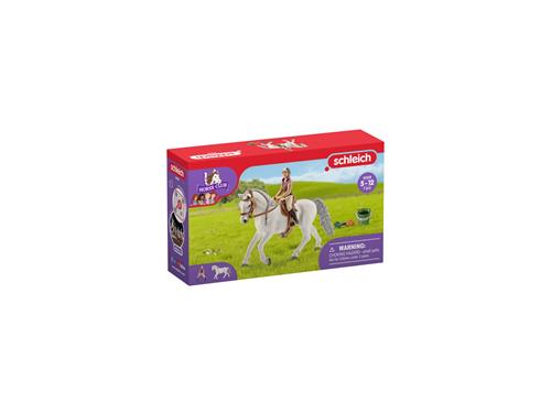 schleich HORSE CLUB Amazone met lipizzanermerrie