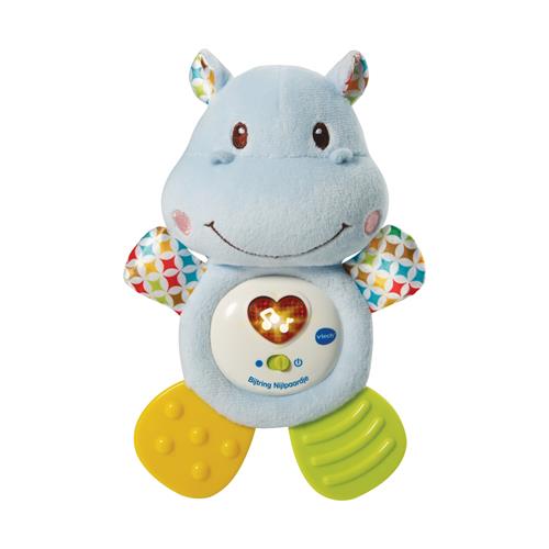 VTech Baby Bijtring Nijlpaardje - Educatief Babyspeelgoed - Liedjes en Geluiden - 0 tot 24 Maanden