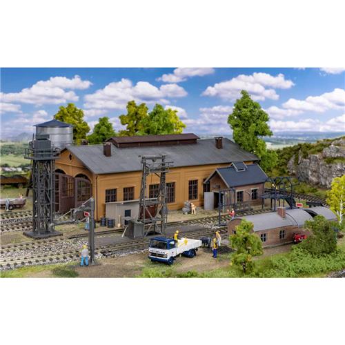 Faller - 1/87 Uitbreidingsset Spoorwegwerkplaats (1/22) *fa120296 - modelbouwsets, hobbybouwspeelgoed voor kinderen, modelverf en accessoires
