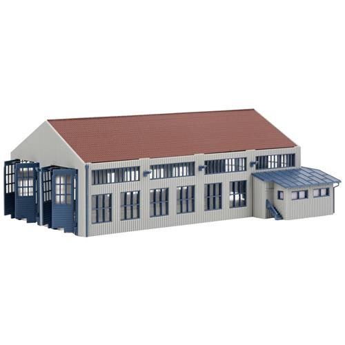 Faller - 1:160 Moderne Locomotiefloods Tweesporig (3/22) *fa222107 - modelbouwsets, hobbybouwspeelgoed voor kinderen, modelverf en accessoires