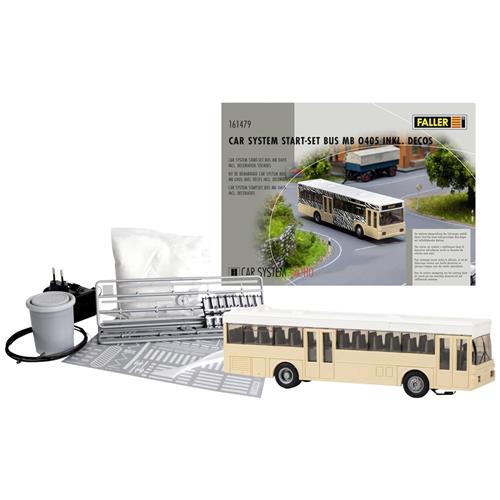 Faller - Car System Start-Set bus MB O405 incl. decoration stickers - FA161479 - modelbouwsets, hobbybouwspeelgoed voor kinderen, modelverf en accessoires