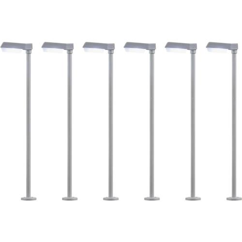 Viessmann Modelltechnik N Straatlantaarn Enkel Kant-en-klaar model 64976 6 stuk(s)