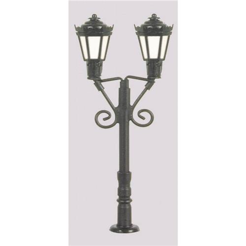 Viessmann Modelltechnik N Parklantaarn Dubbel Kant-en-klaar model 6473 1 stuk(s)