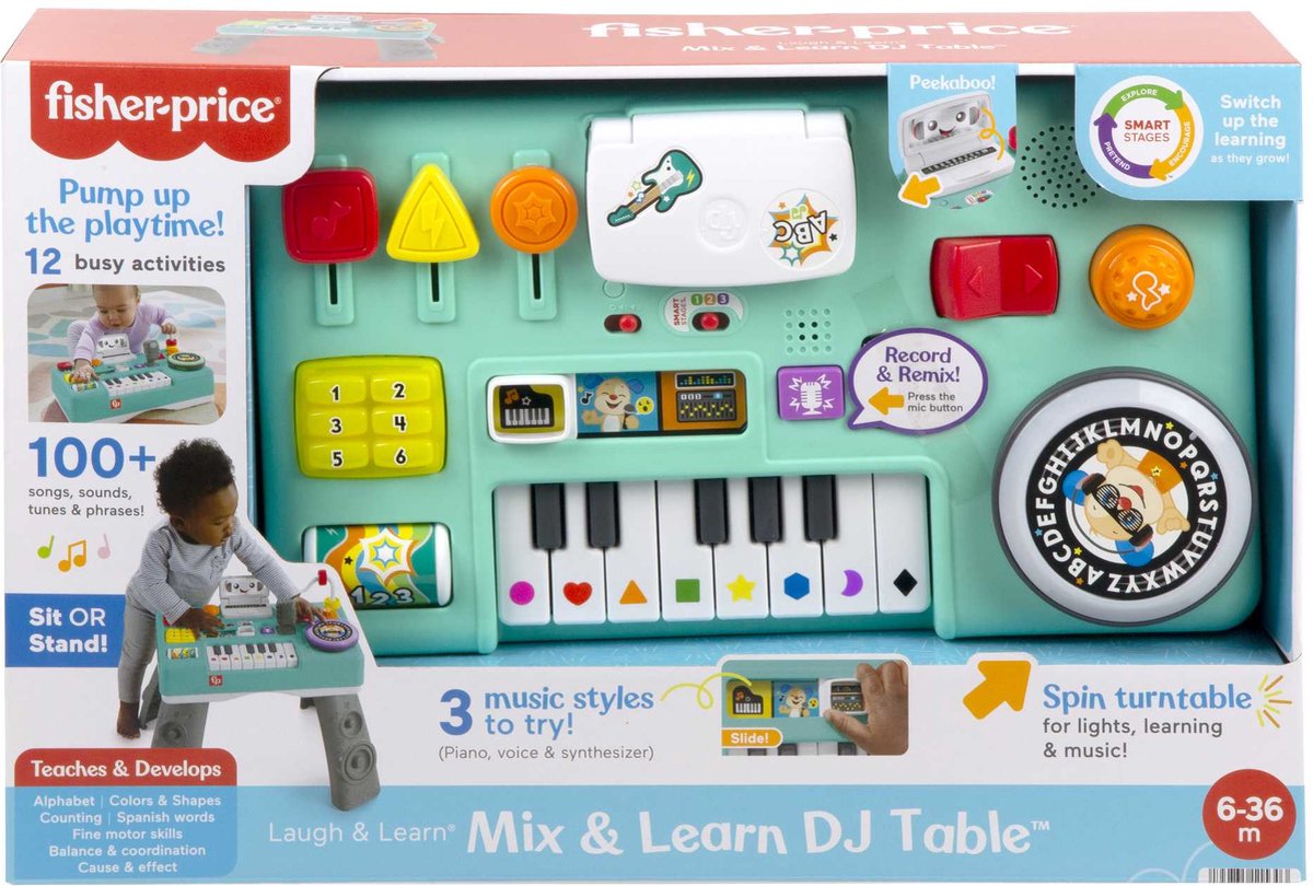 Fisher-price speel en leer tafel - speelgoed kopen? | Korting tot 45